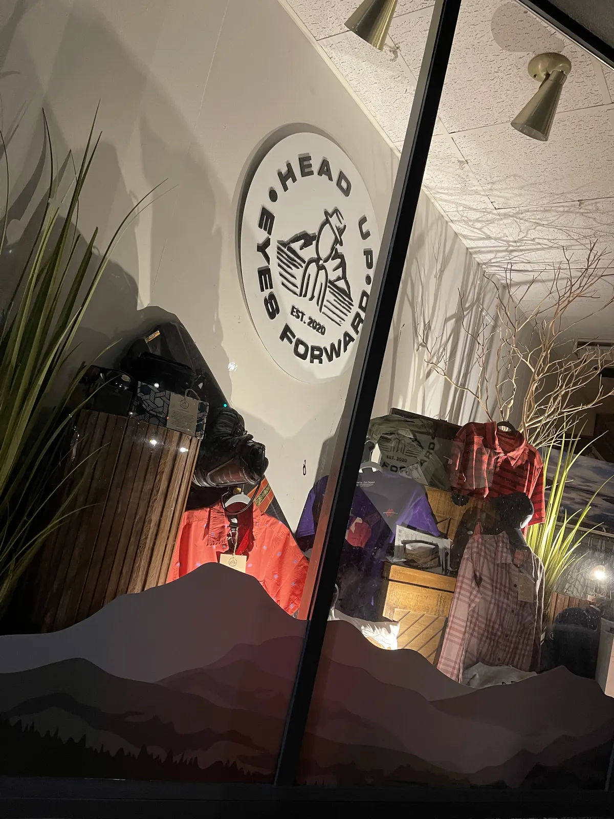 Store window display